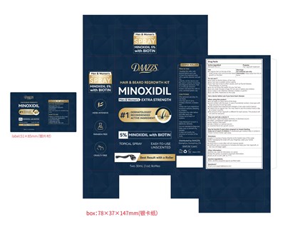 Package Design (Daazzs Minoxidil Package Design (1))